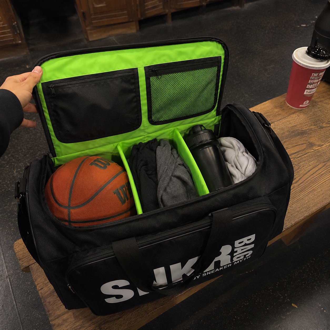 hrmless™ Basketball Duffle Bag